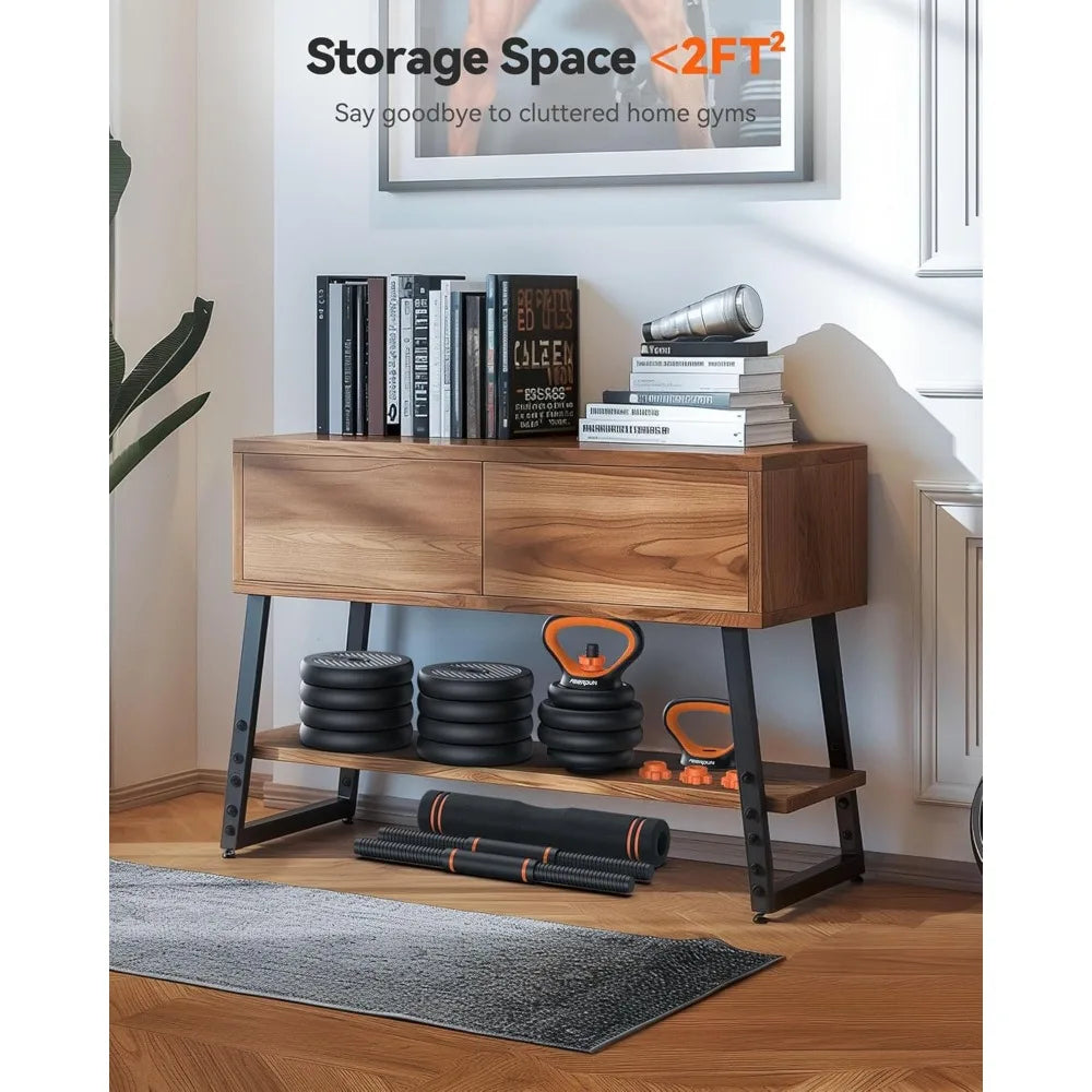 Multifunctional Adjustable Dumbbell Set For Home Gyms Barbell Kettlebell Push Up Use