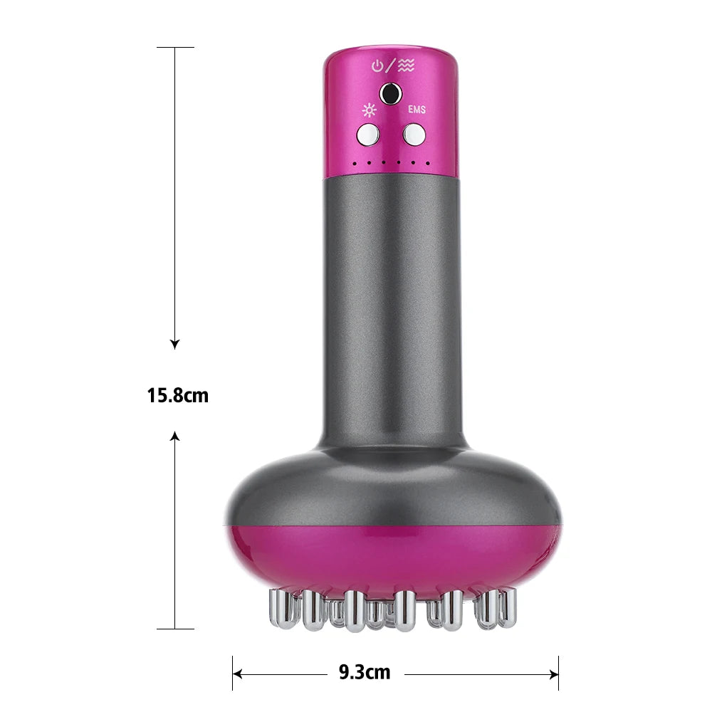 PASTSKY Electric Meridian Brush Scrapping Microcurrent Massage Device