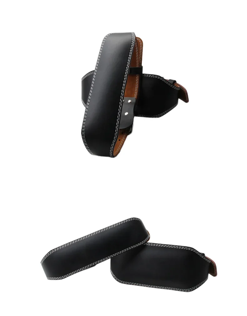 High-Con Concerned PU Leather Waist Support Weightlifting Belt