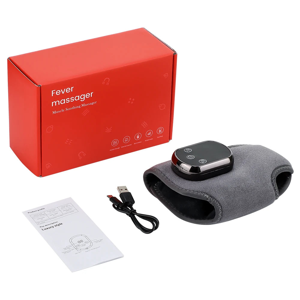 PASTSKY Electric Foot Massager With Heated Vibration Ankle Support