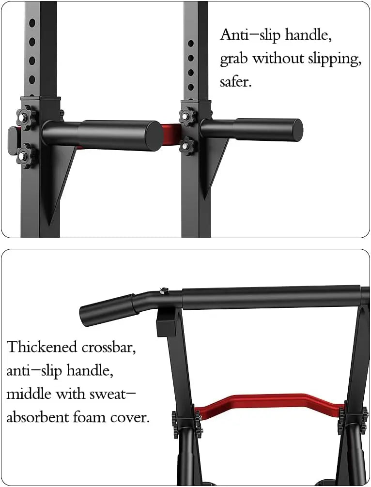 Power Tower Dip Station Pull Up Bar for Home Gym