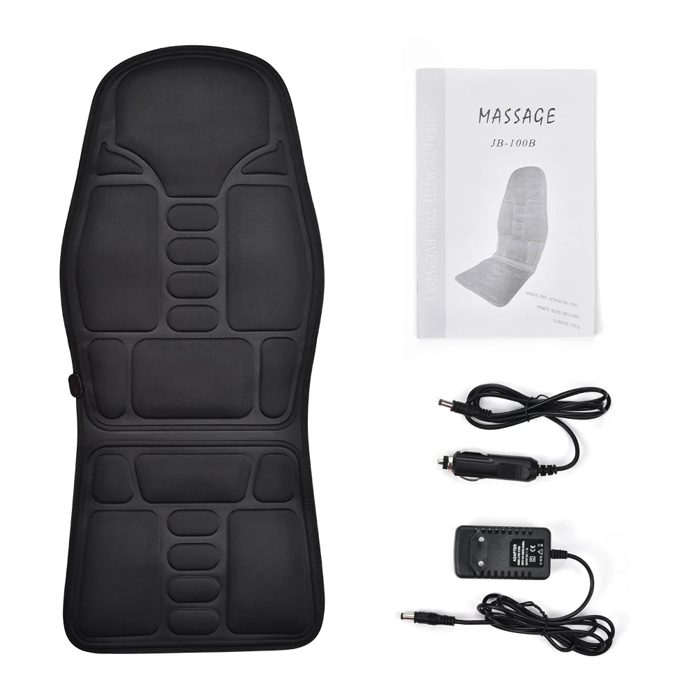 Hailicare Electric Back Massager Cushion With Heat And Vibration