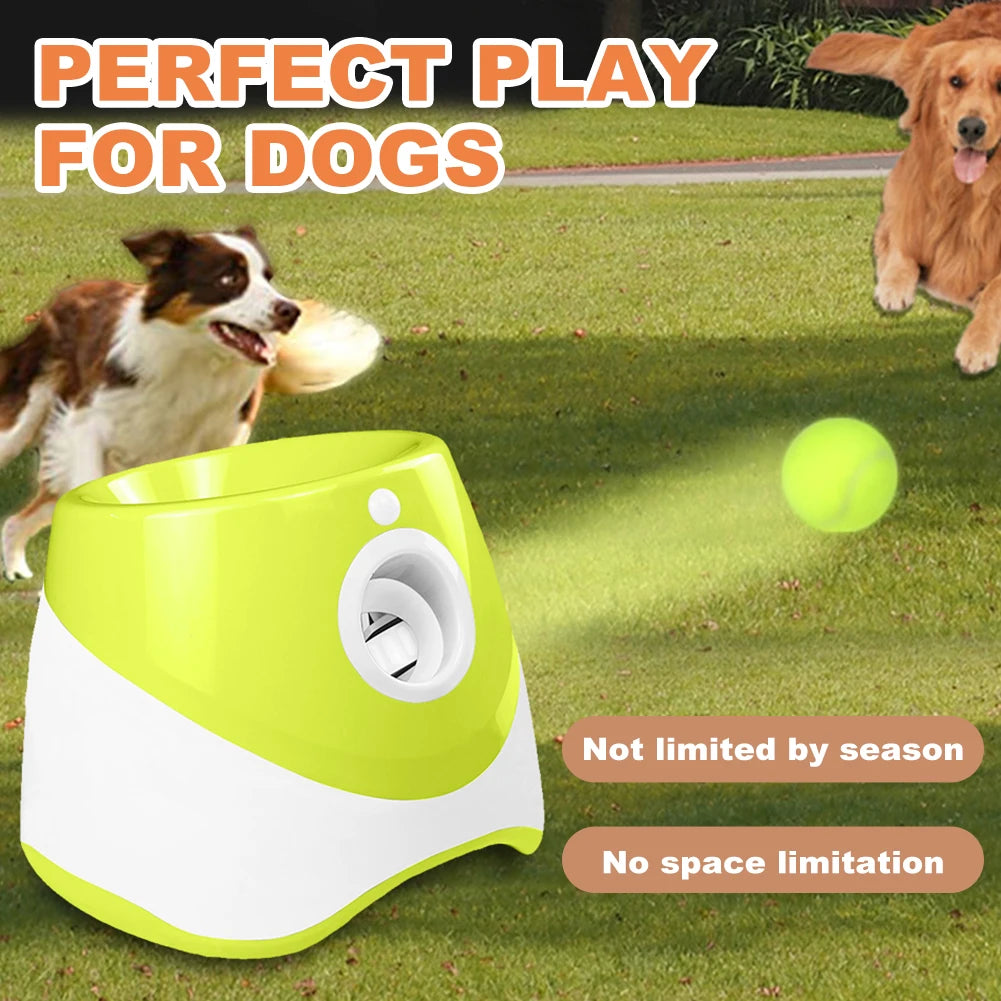 ALLOYSEED Automatic Dog Ball Launcher Toy For Pets