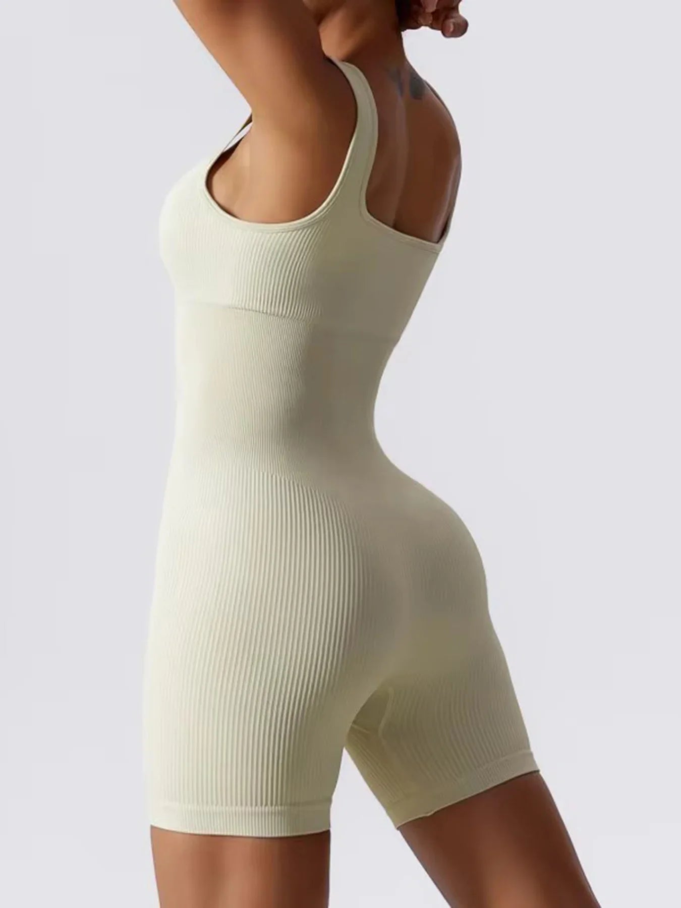 Women's Sleeveless Yoga Jumpsuit Quick Dry Breathable Sportswear