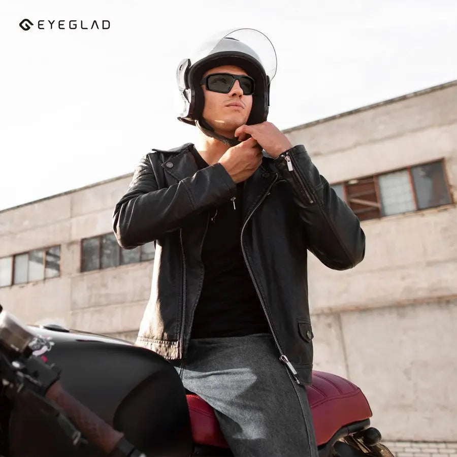 XMSJ Z87 Powersports Motorcycle Riding Goggles HD UV400 Safety Glasses