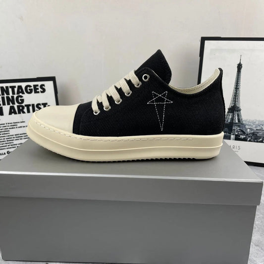 Unisex High Top Canvas Sneakers For Men Women Breathable Platform Trainers