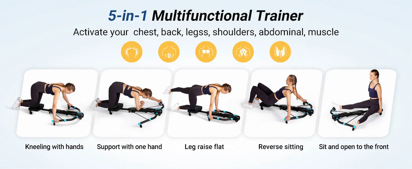 MERACH Core Trainers Ab Machine Rowing Dragonfly Machine Home Gym