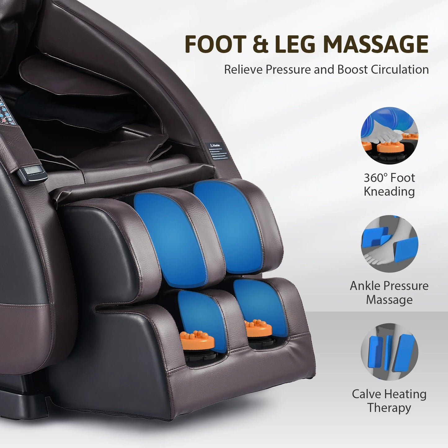 Vonoya Massage Chair With SL Track 22 Nodes And Heating