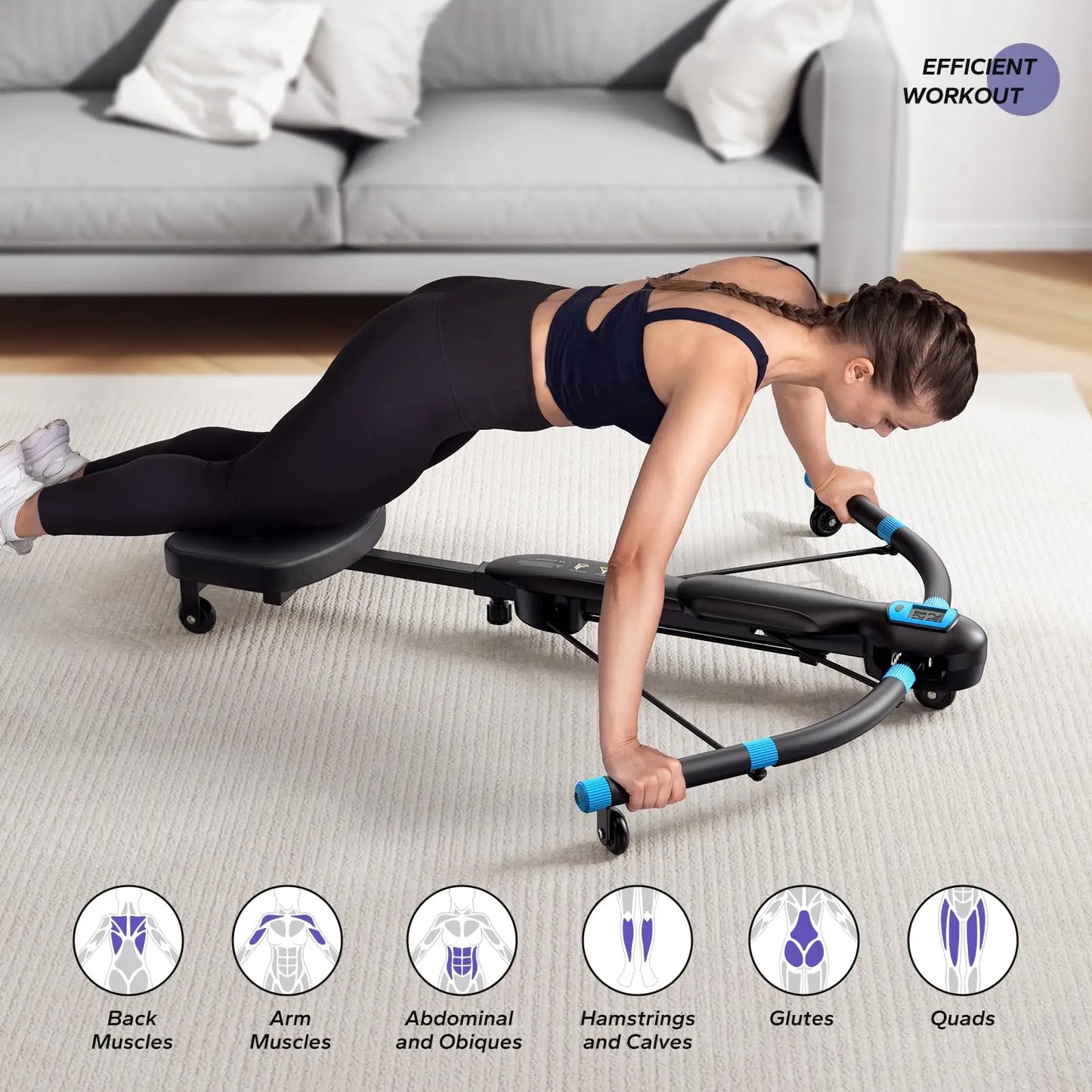 MERACH Core Trainers Ab Machine Rowing Dragonfly Machine Home Gym