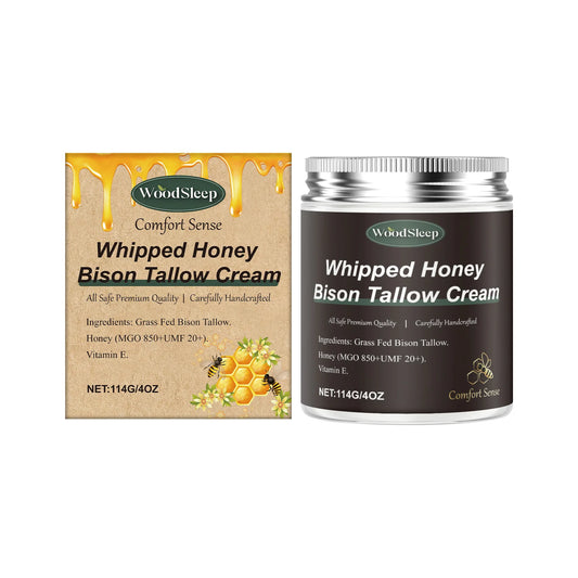 Woodsleep Tallow Honey Balm Moisturizing Cream for Skin