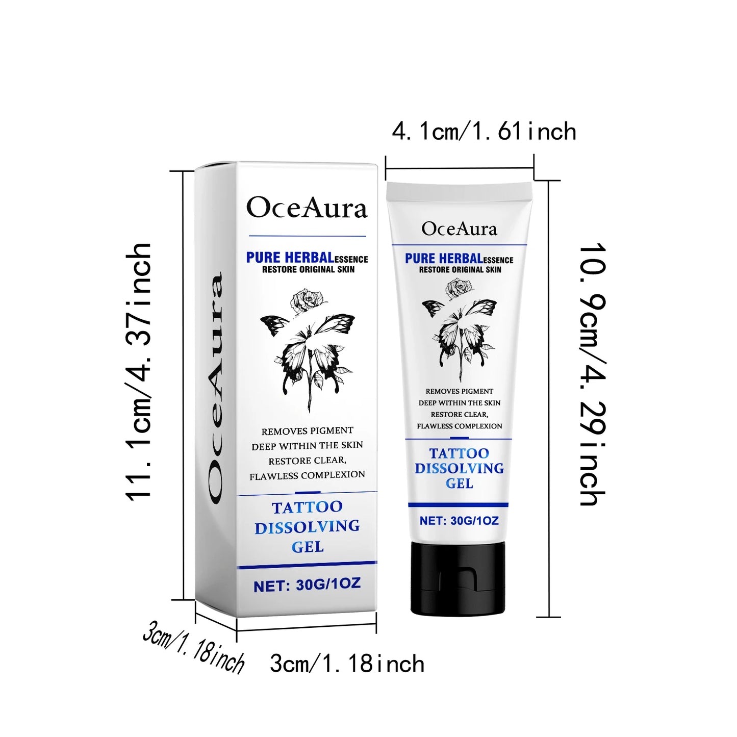 OceAura Tattoo Care Gel Nourishing Repair Skin Barrier