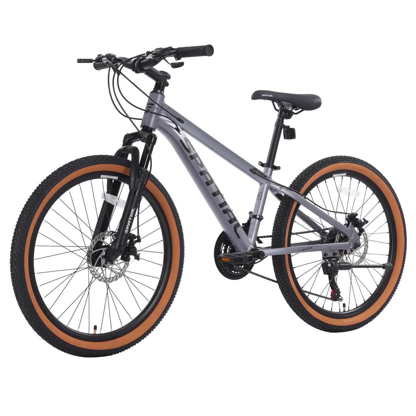 Spatial Mountain Bike Unisex 21 Speed HighPerformanceSeries AluminumAlloy DualDiscBrakes