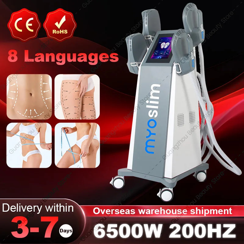 Myoslim EMS NEO RF HIEMT Body Sculpt Machine Muscle Stimulator