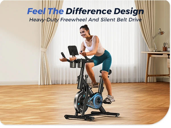 MERACH Indoor Cycling Bike S26B1 Low Noise Stationary with Tablet Mount