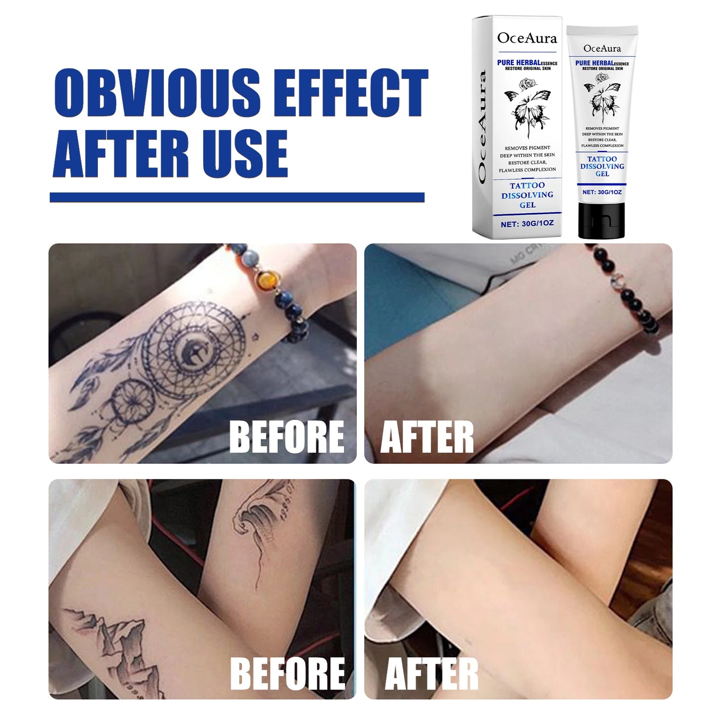 OceAura Tattoo Care Gel Nourishing Repair Skin Barrier
