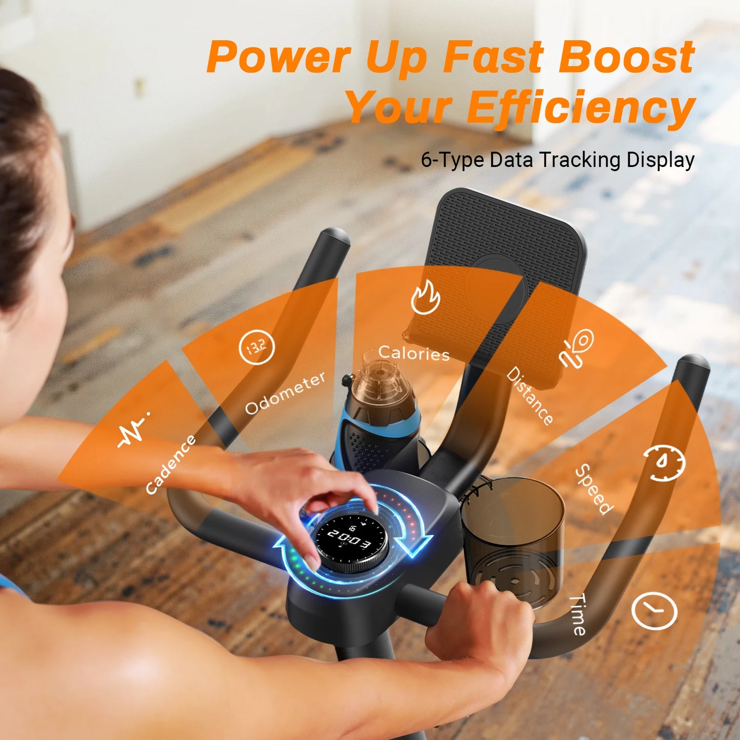 MERACH Indoor Cycling Bike S26B1 Low Noise Stationary with Tablet Mount