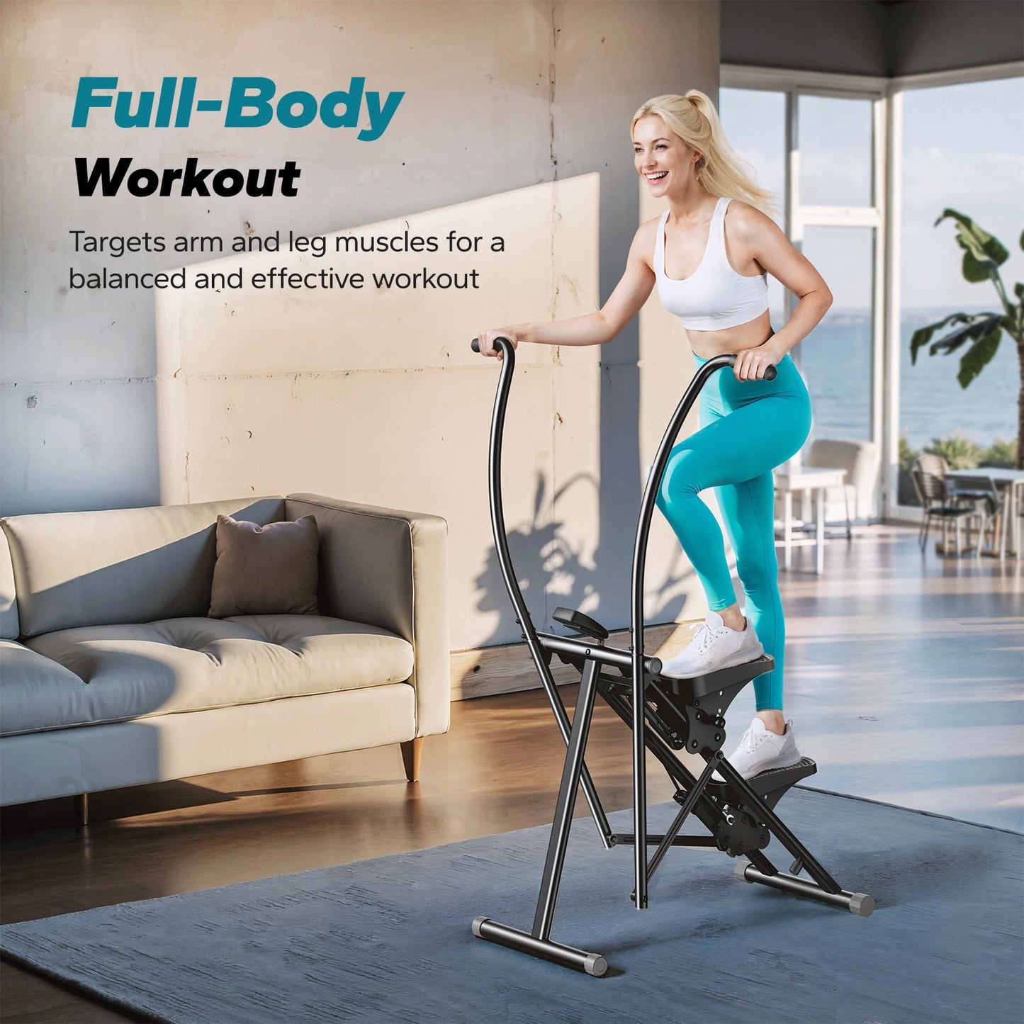 MERACH Stair Stepper for Home Gym Full Body Workout