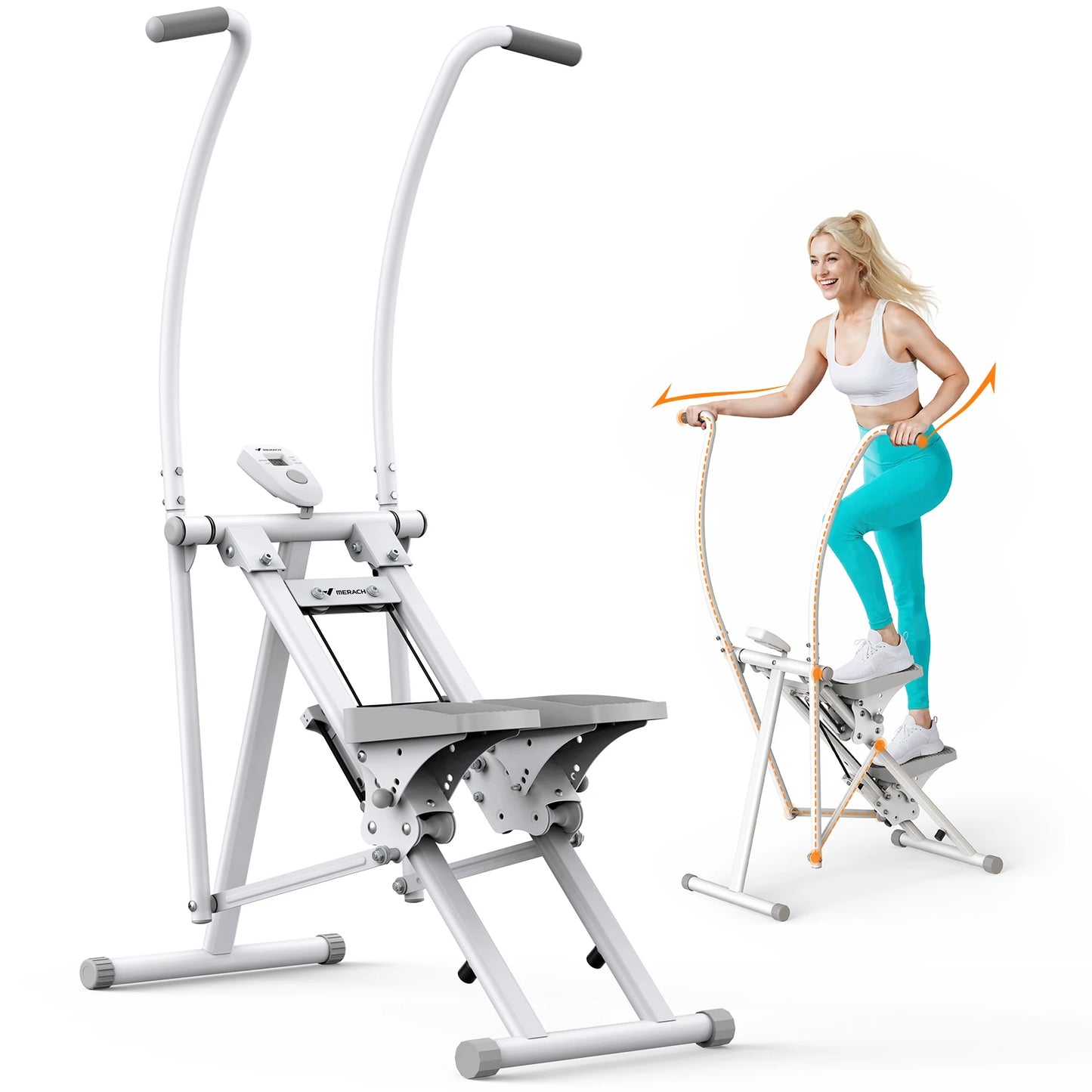 MERACH Stair Stepper Home Gym Full Body Workout Climber