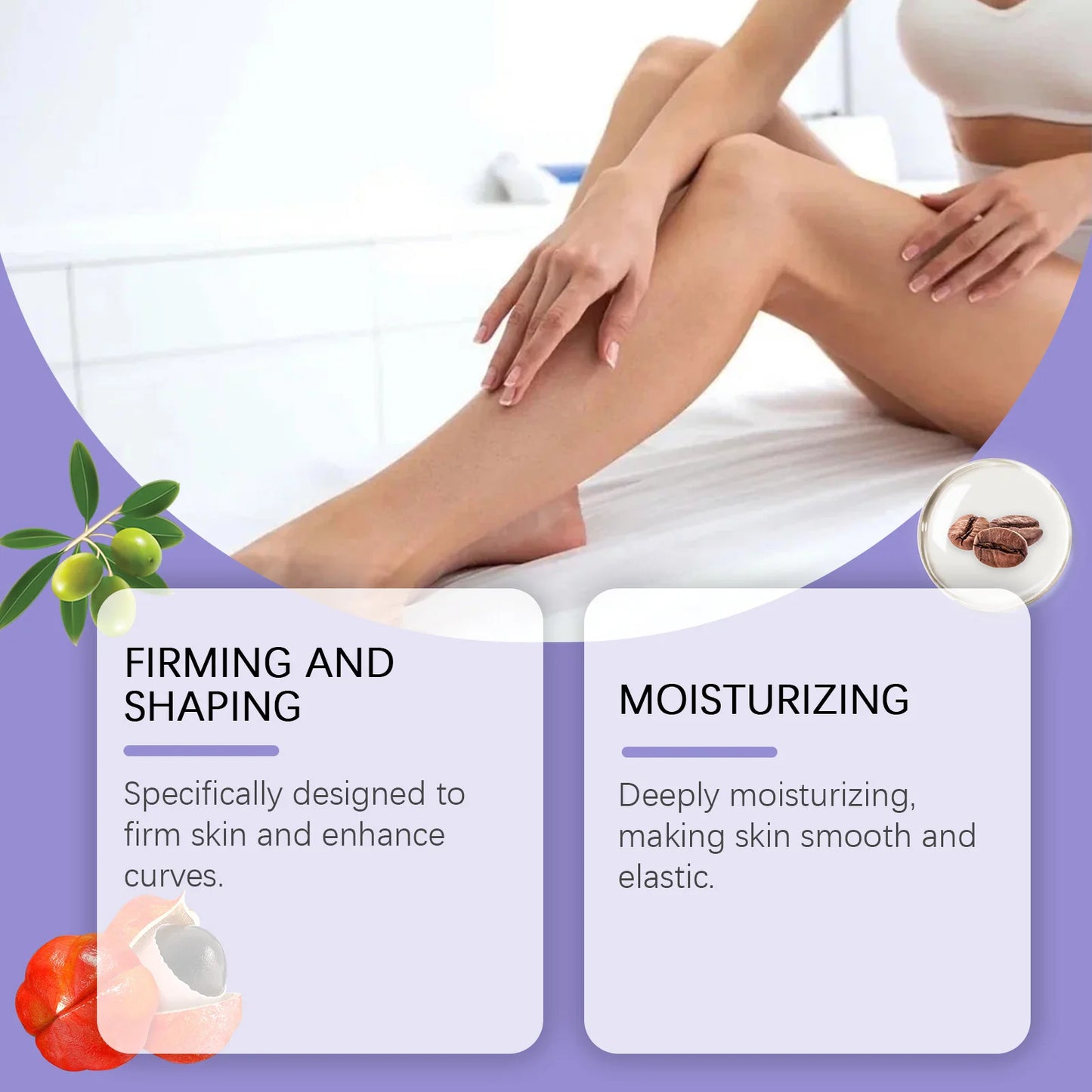 OceAura Body Skin Cream For Elasticity Firming And Nourishment