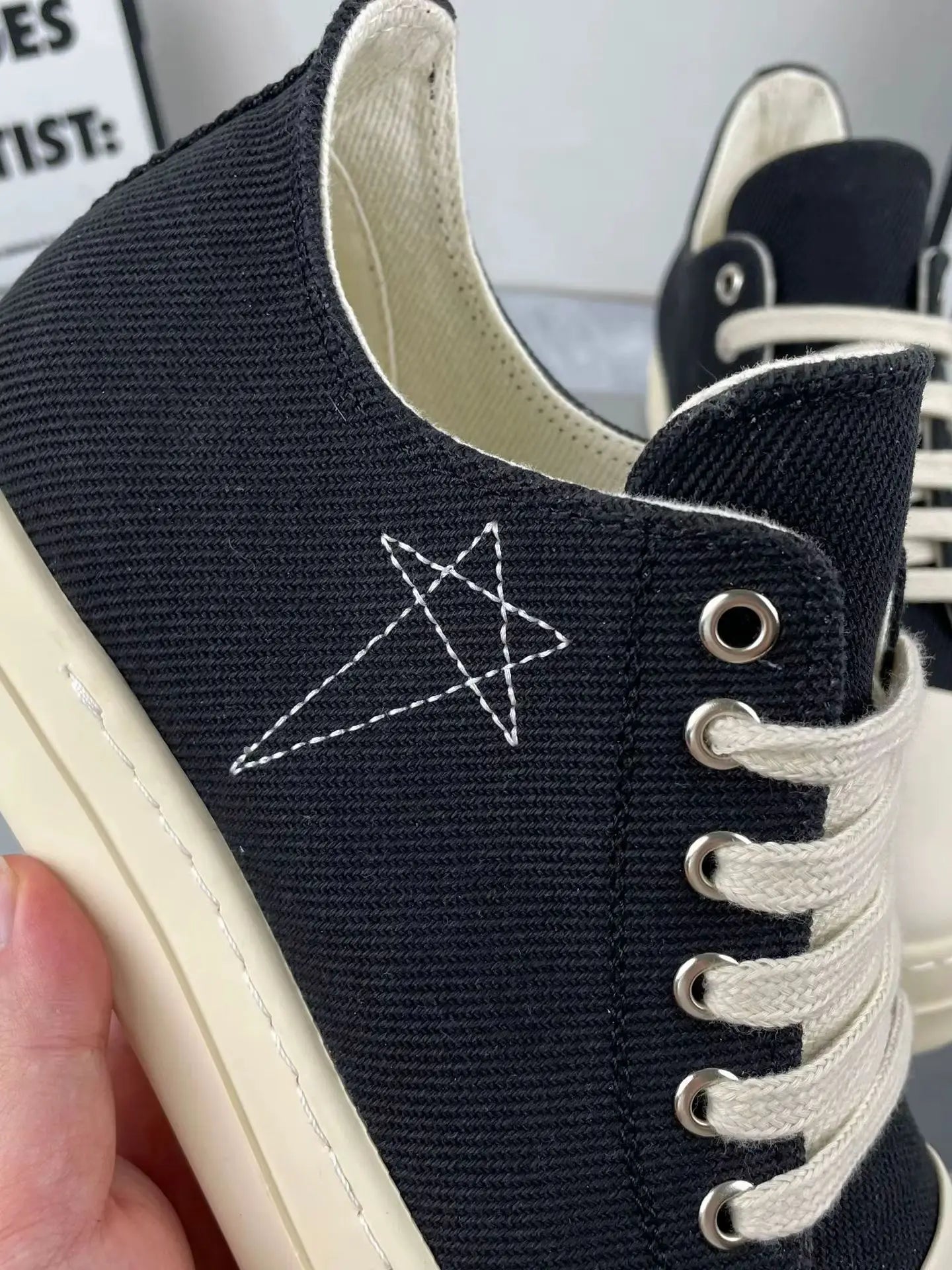 Unisex High Top Canvas Sneakers For Men Women Breathable Platform Trainers