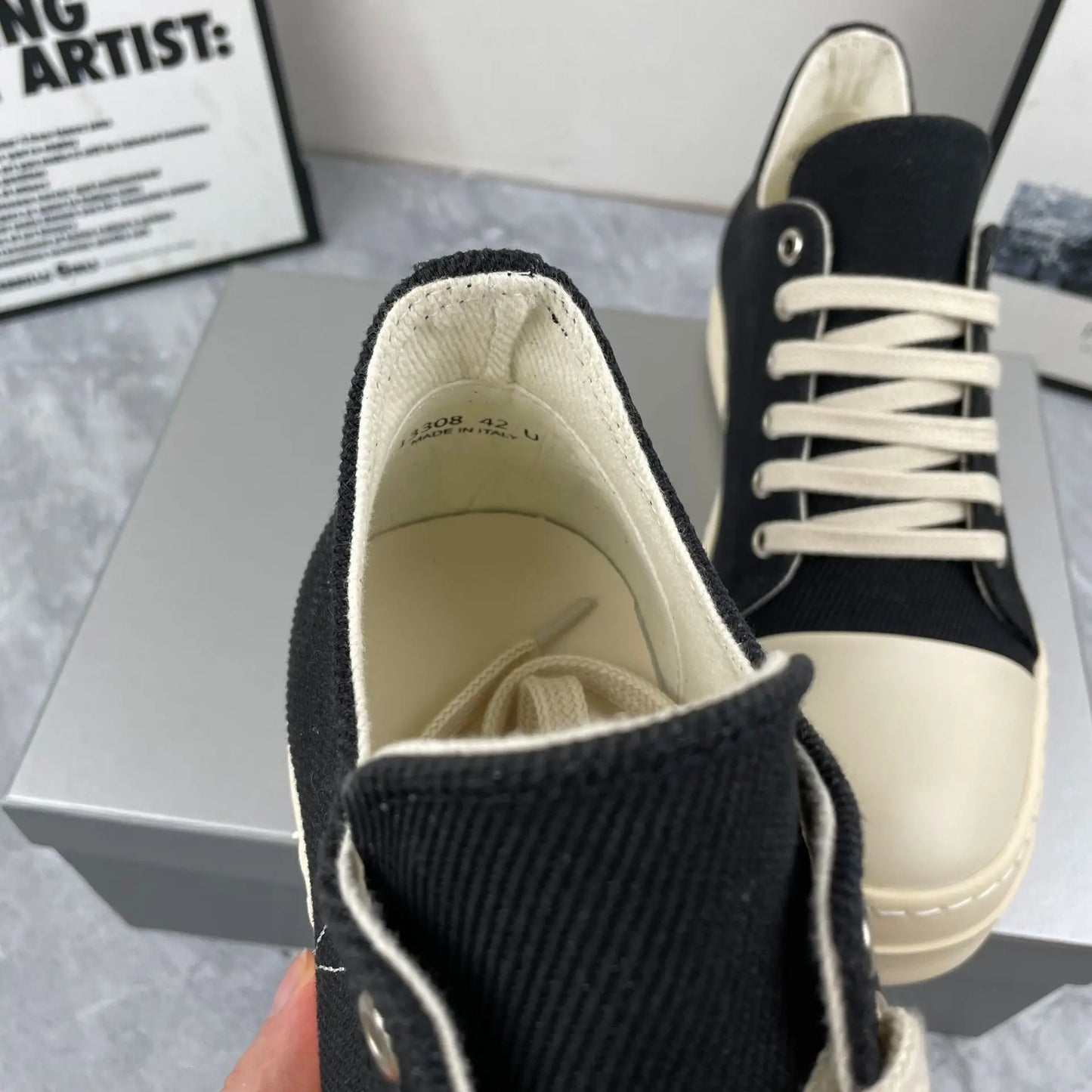 Unisex High Top Canvas Sneakers For Men Women Breathable Platform Trainers