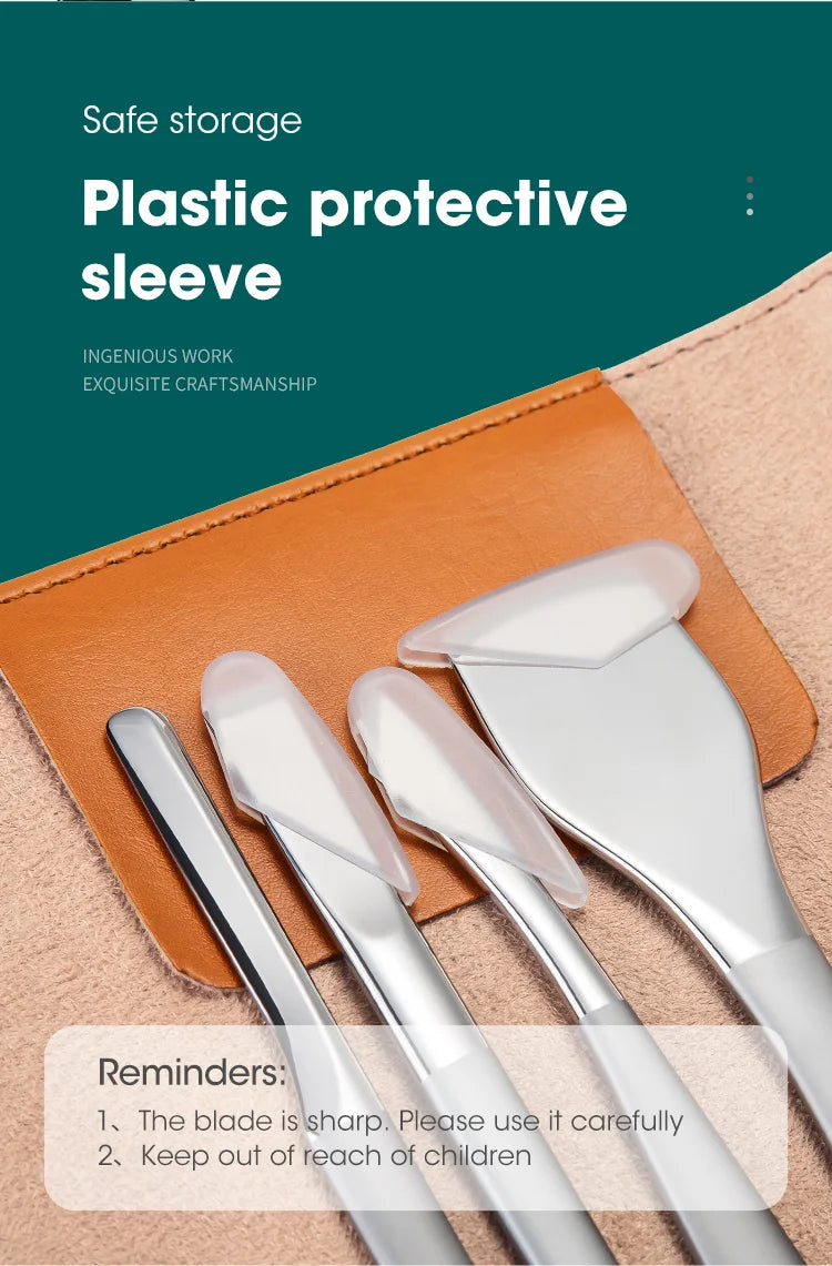 MR.GREEN Pedicure Knife Set Stainless Steel for Ingrown Toenail