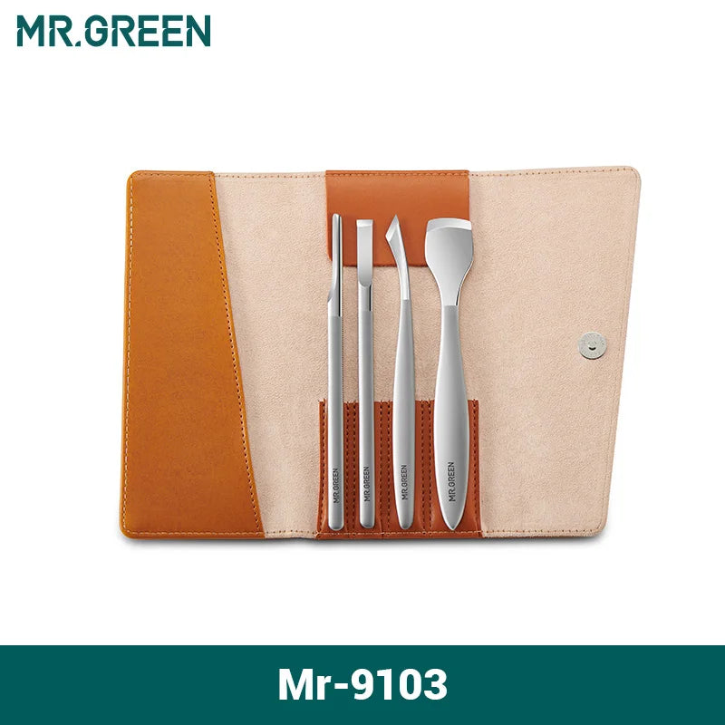 MR.GREEN Pedicure Knife Set Stainless Steel for Ingrown Toenail