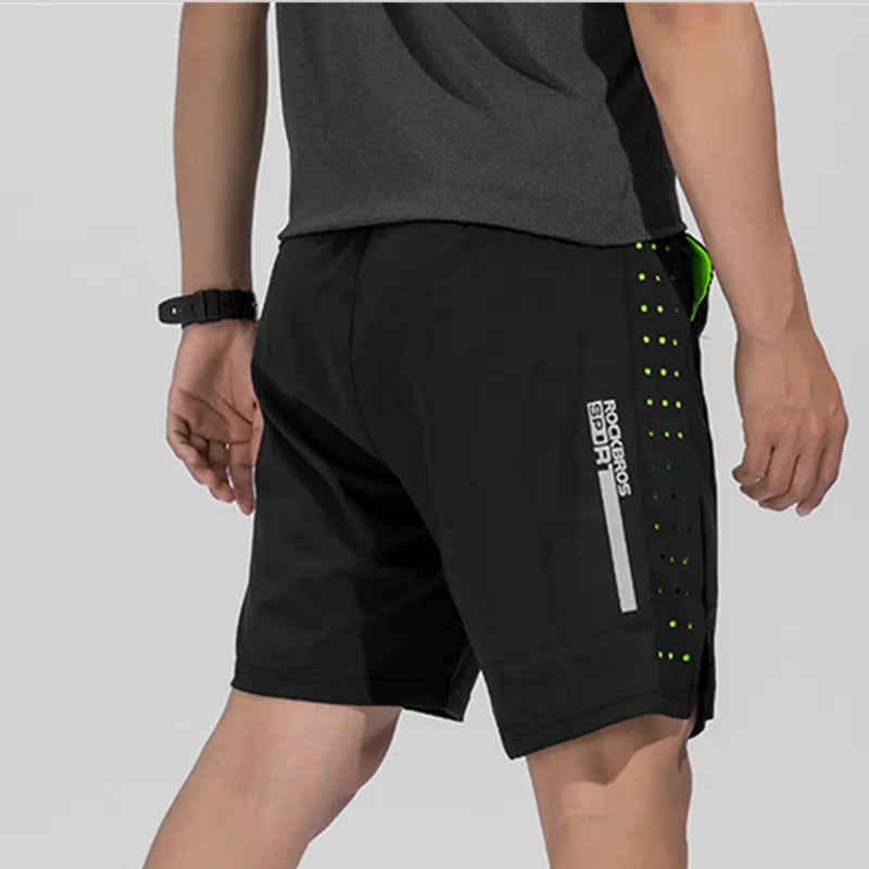 ROCKBROS Mens Bicycle Shorts Mountain MTB Quick Dry Breathable Pockets