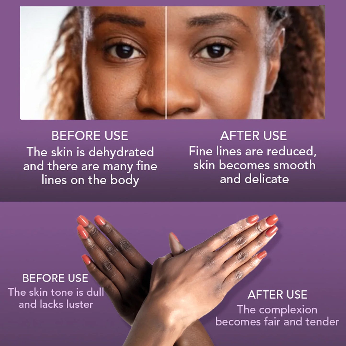 AILKE Whitening Body Lotion With Collagen And Carrot Oil