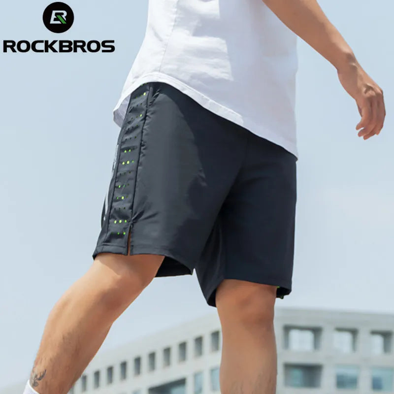 ROCKBROS Mens Bicycle Shorts Mountain MTB Quick Dry Breathable Pockets