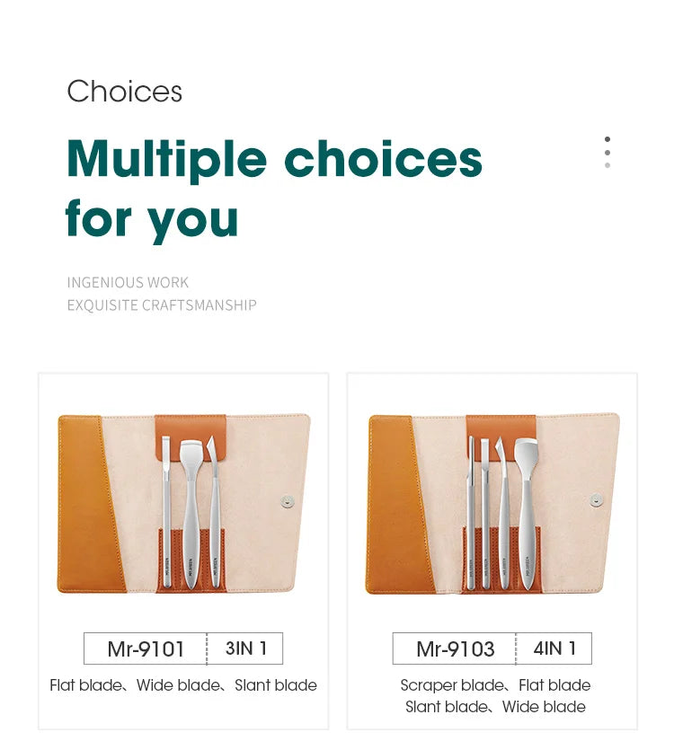 MR.GREEN Pedicure Knife Set Stainless Steel for Ingrown Toenail