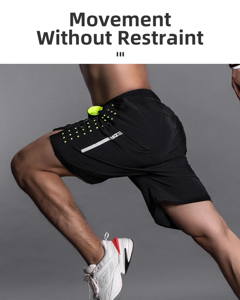 ROCKBROS Mens Bicycle Shorts Mountain MTB Quick Dry Breathable Pockets