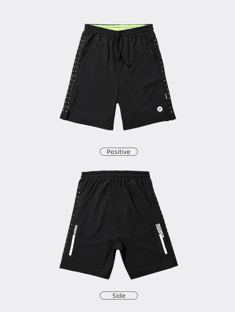 ROCKBROS Mens Bicycle Shorts Mountain MTB Quick Dry Breathable Pockets