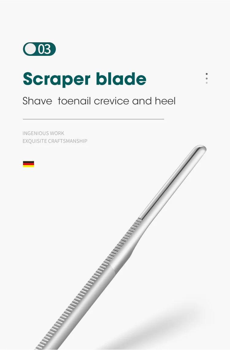 MR.GREEN Pedicure Knife Set Stainless Steel for Ingrown Toenail