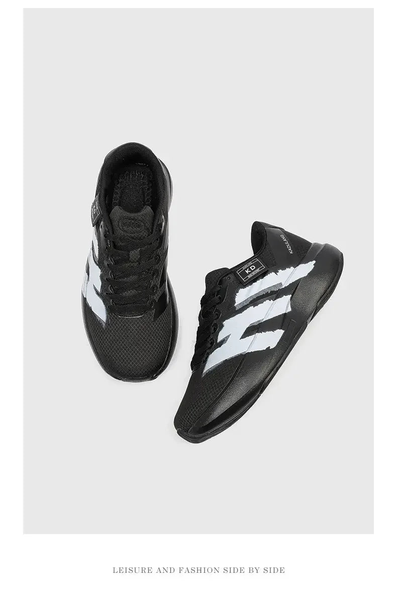 YUYIN Men's Winter Running Shoes Breathable Anti Slip Sneakers