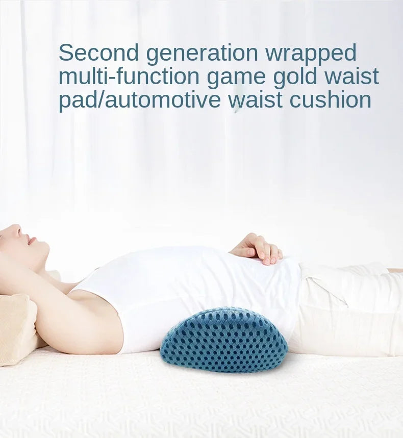 Car Seat Lumbar Cushion Memory Foam Pillow For Back Support In Car