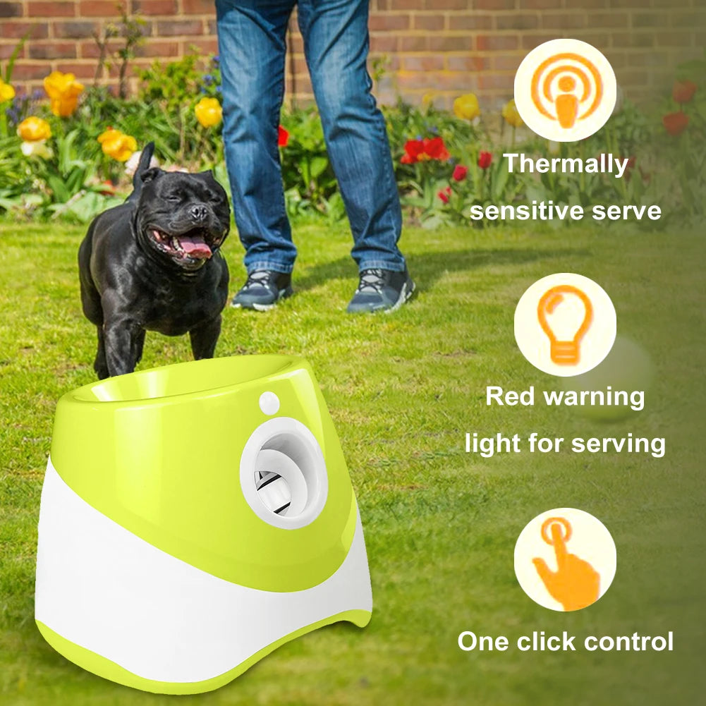ALLOYSEED Automatic Dog Ball Launcher Toy For Pets