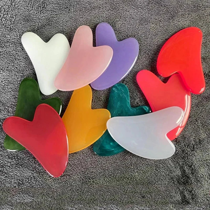 YUKUI Jade Gua Sha Stone Facial And Body Massager Tool