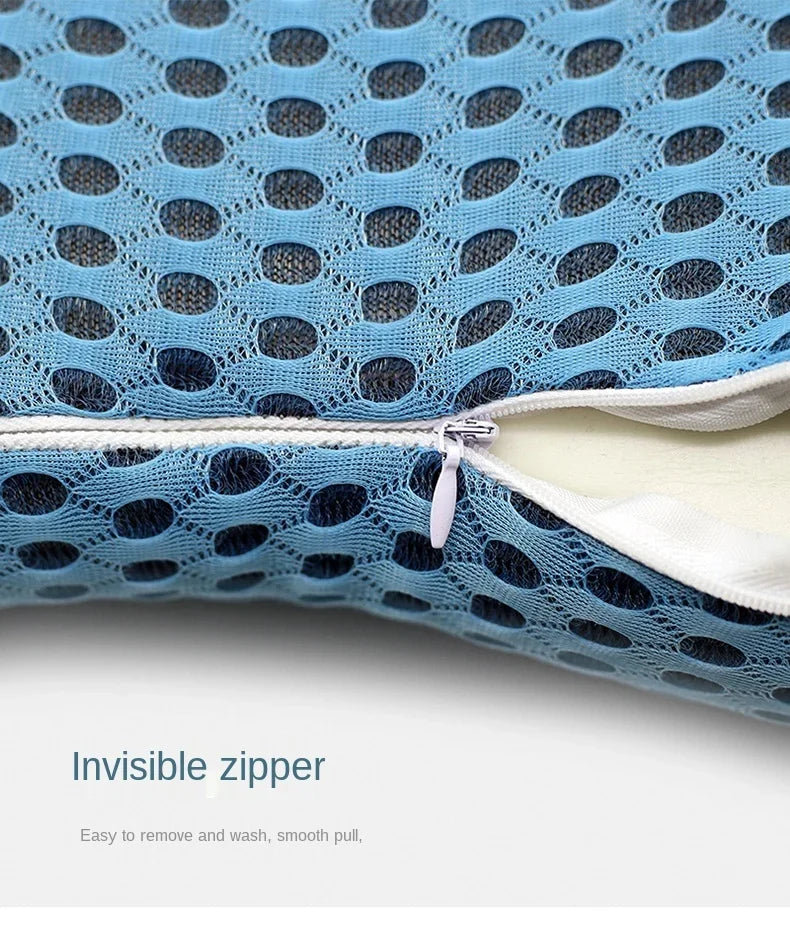 Car Seat Lumbar Cushion Memory Foam Pillow For Back Support In Car