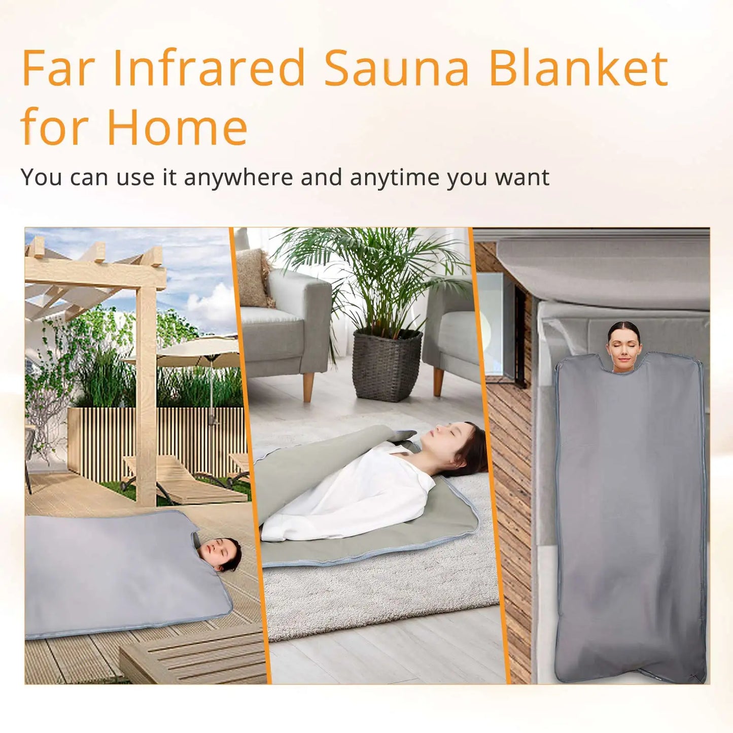 UNOISETION Sauna Blanket For Weight Loss At Beauty Salons