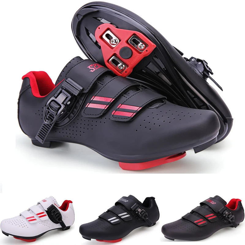 Mens Cycling Shoes For Peloton Pedals Preinstalled Look Delta Cleats