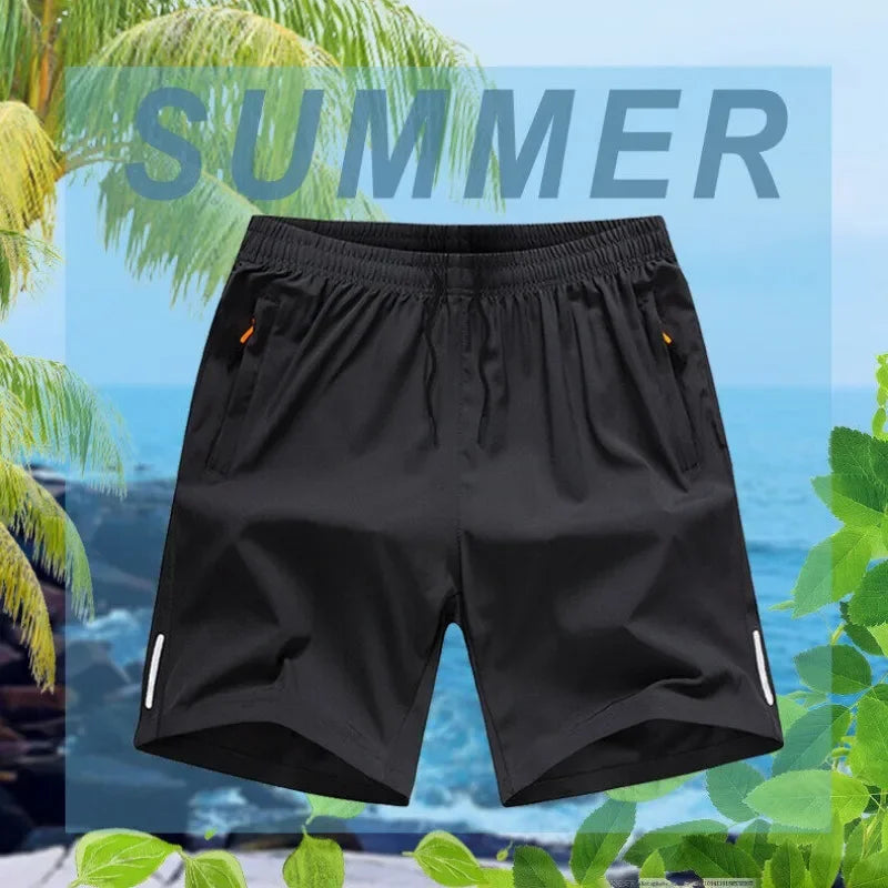 NONECN Ice Shorts Breathable Polyester Running Sports