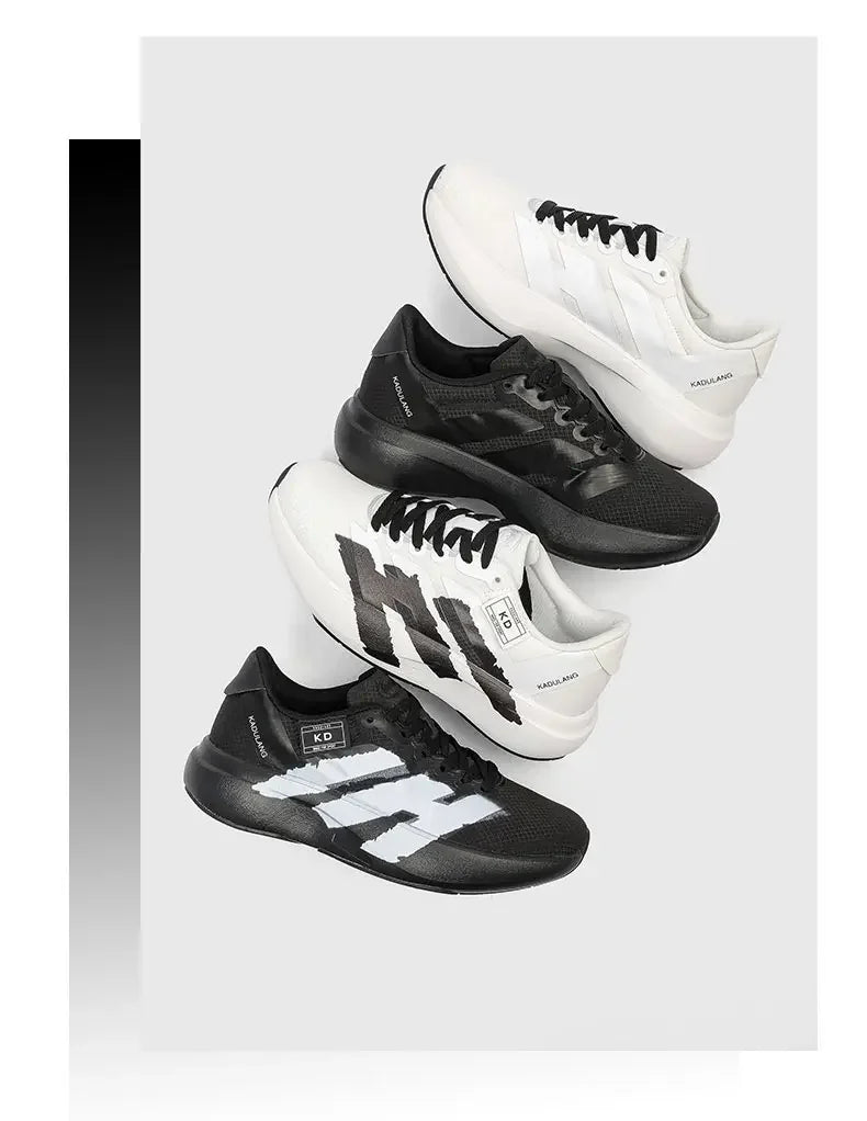 YUYIN Men's Winter Running Shoes Breathable Anti Slip Sneakers