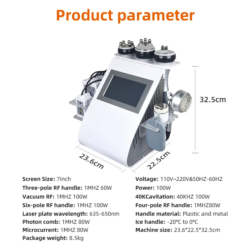Skinterest Cavitation Vibration Skin Rejuvenation Tightening Machine