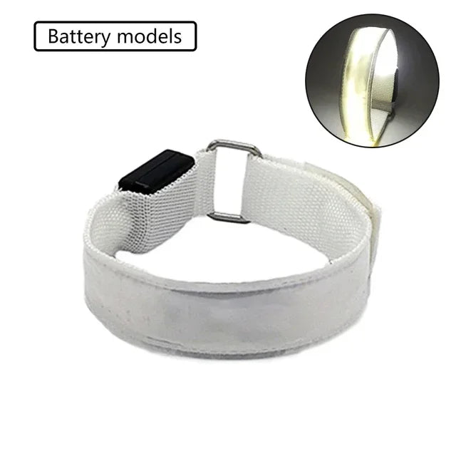 LED Light Strap Armband Night Running Outdoor Sports