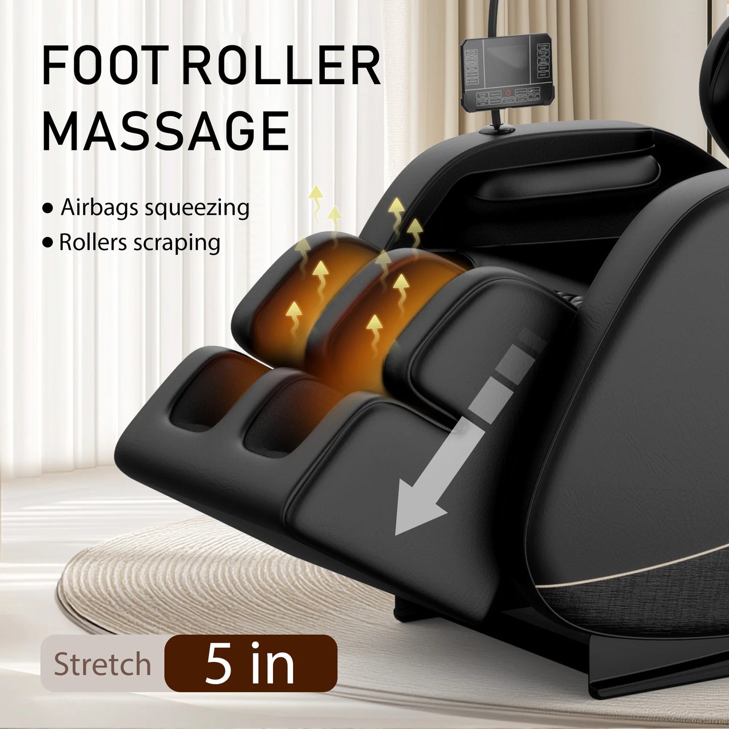 Bilitok Zero Gravity Massage Chair With Heating And Touch Screen