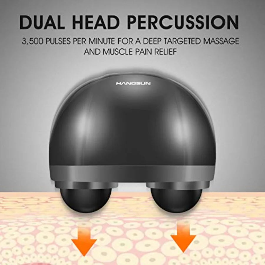 HANGSUN Handheld Neck and Back Massager Deep Tissue Percussion MG460