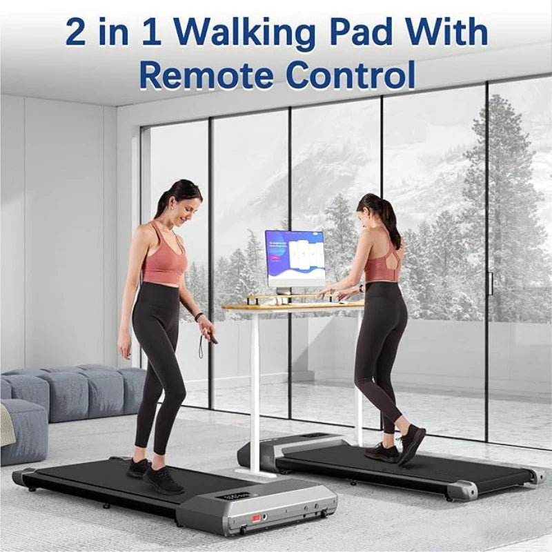 None Treadmill 2.5HP Home Use Walking Running Machine With LCD