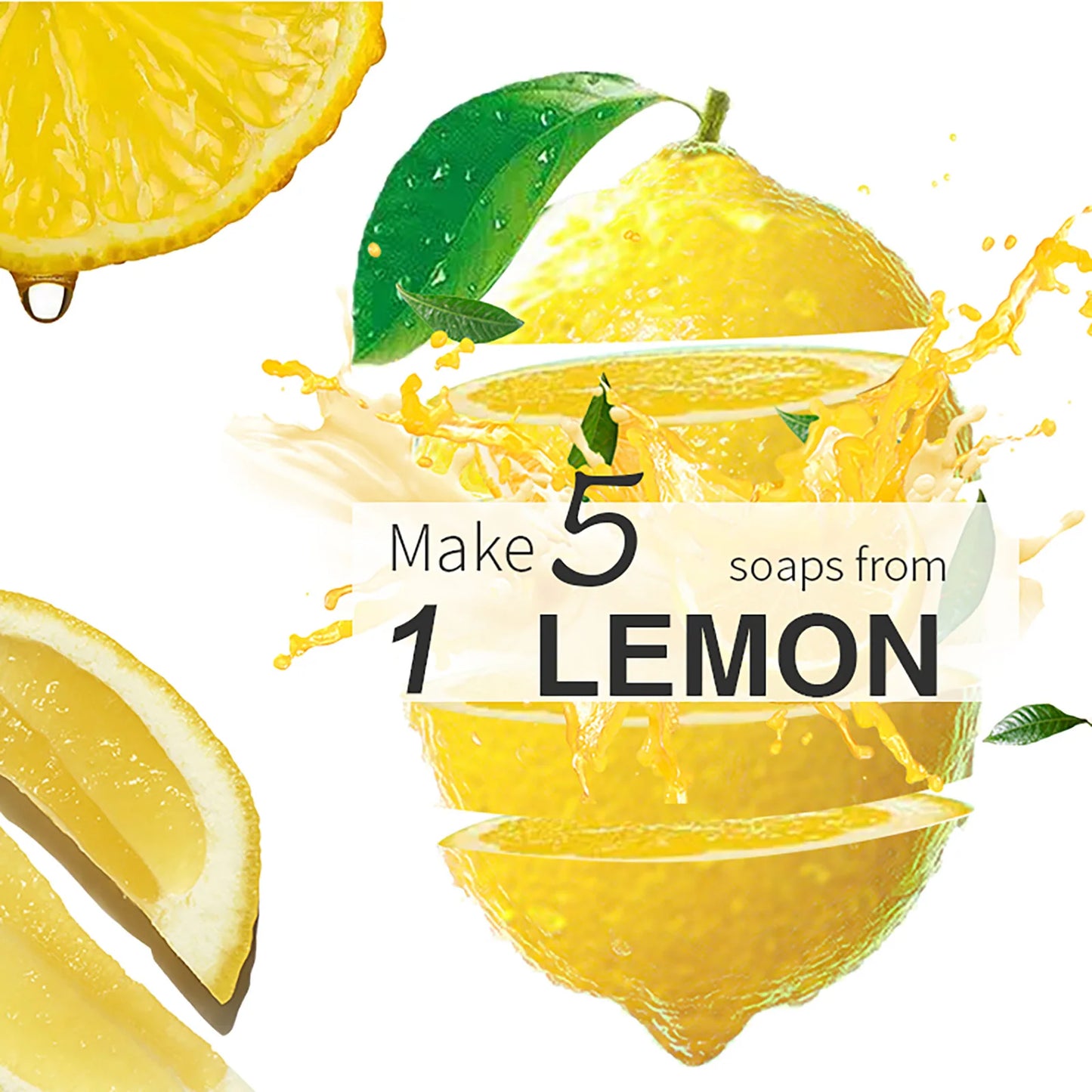 AILKE Dark Spots Acne Remover Soap Bar Lemon Extract