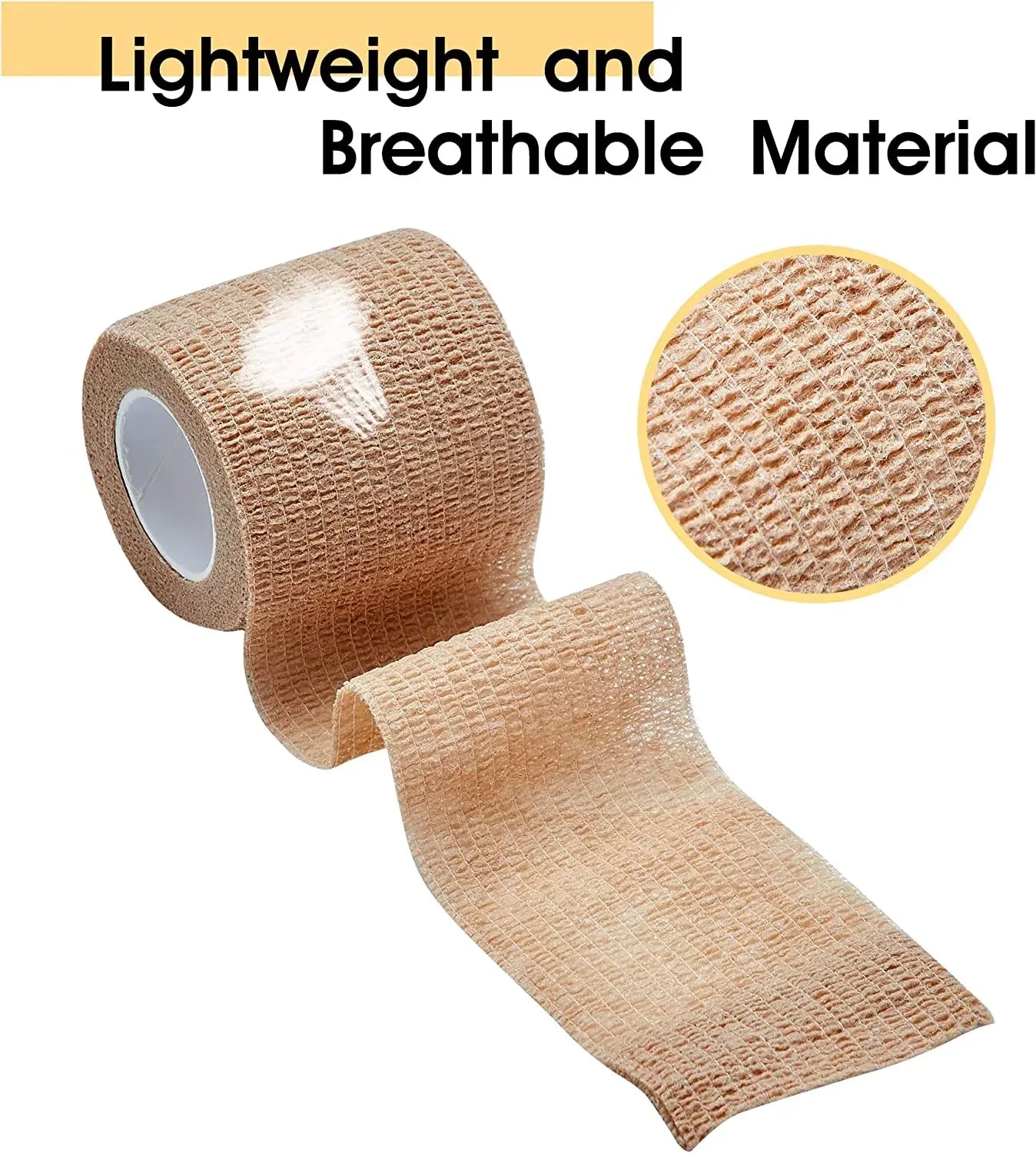 Elastic Self Adhesive Bandage Tape For Sports Wounds And Supports